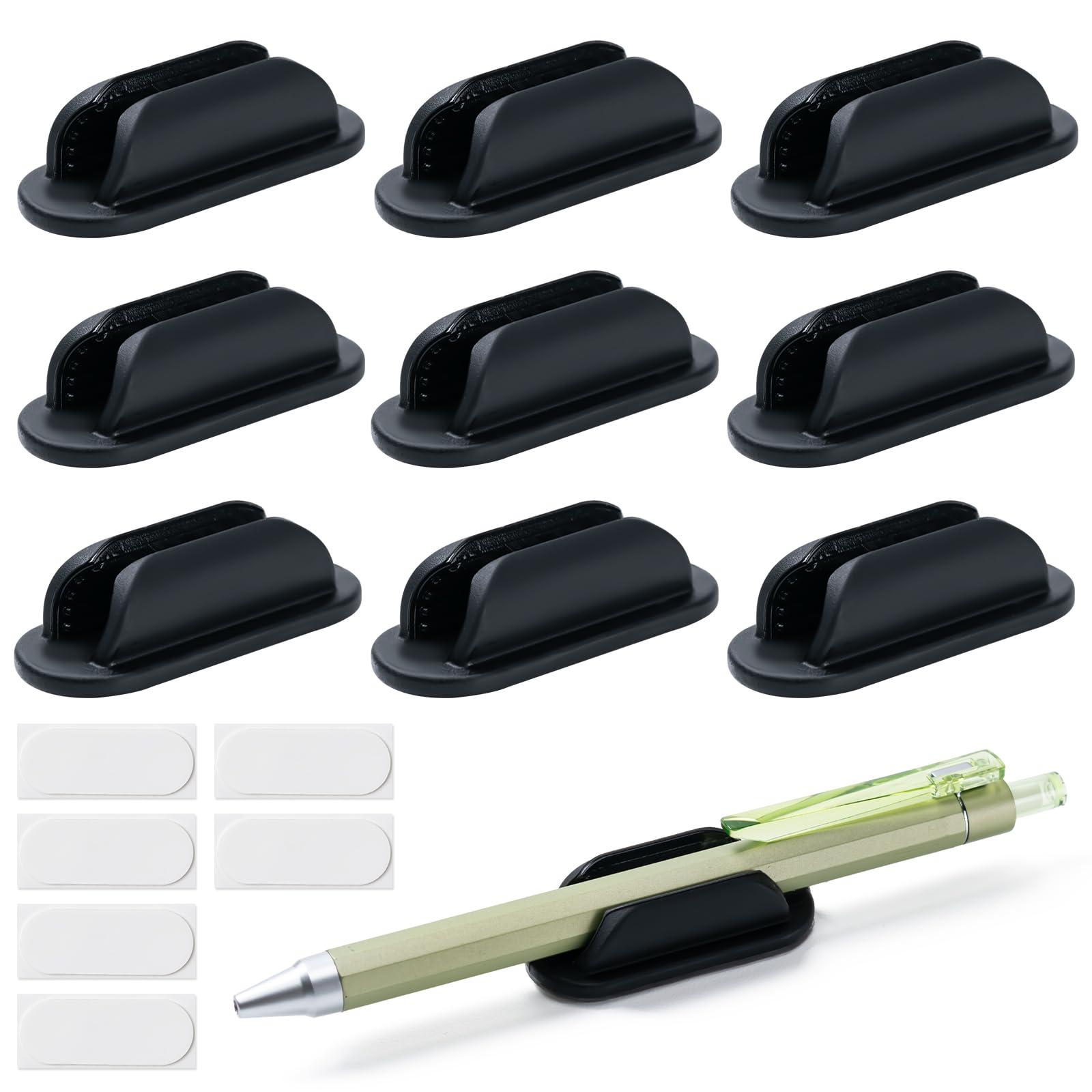 Pencil Holders for Desk,Silicone Flexible Pen Holder for Wall, Off