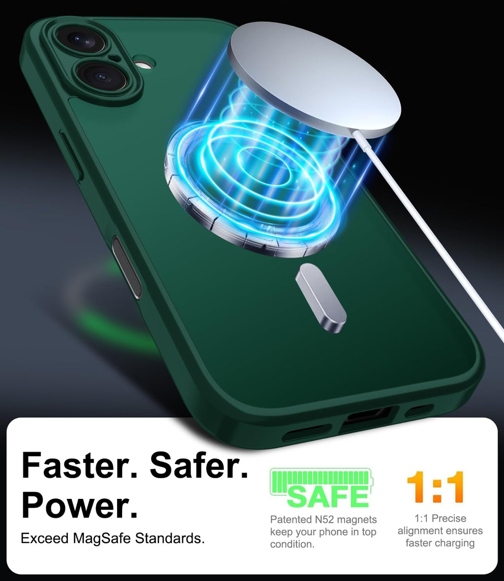 for iPhone 15 Case,with Screen Protector+Wrist Strap,Compatible with Ma