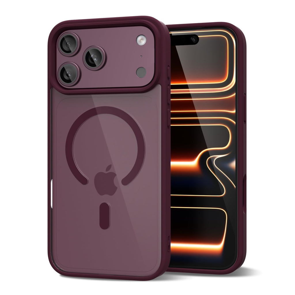 Iphone 17 Pro Case Clear Magnetic Magsafe, Cute Thin Slim Transparent Anti-Yello