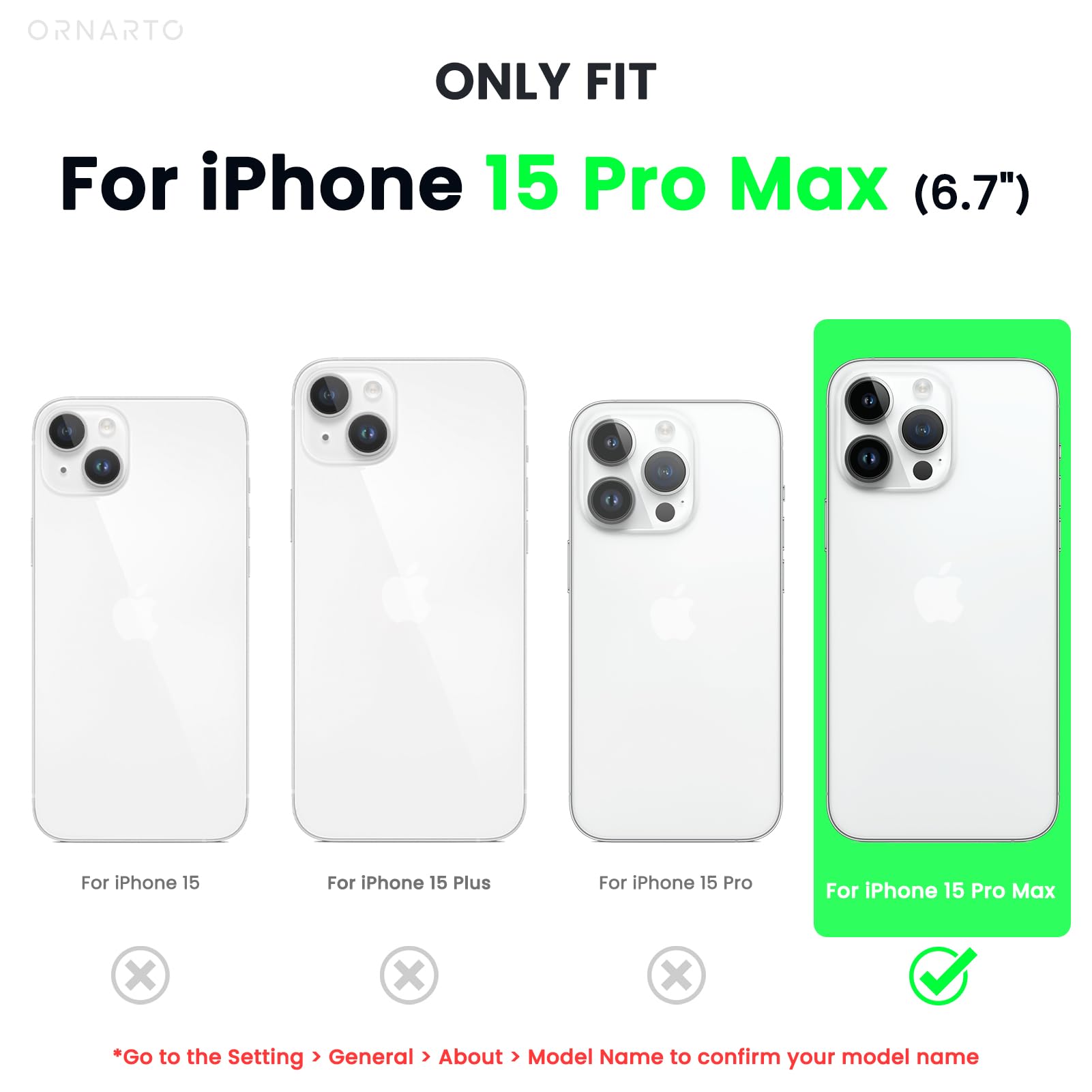 15 Pro Max Case 6.7", Slim Liquid Silicone 3 Layers Soft Gel Rubber Shockproof P