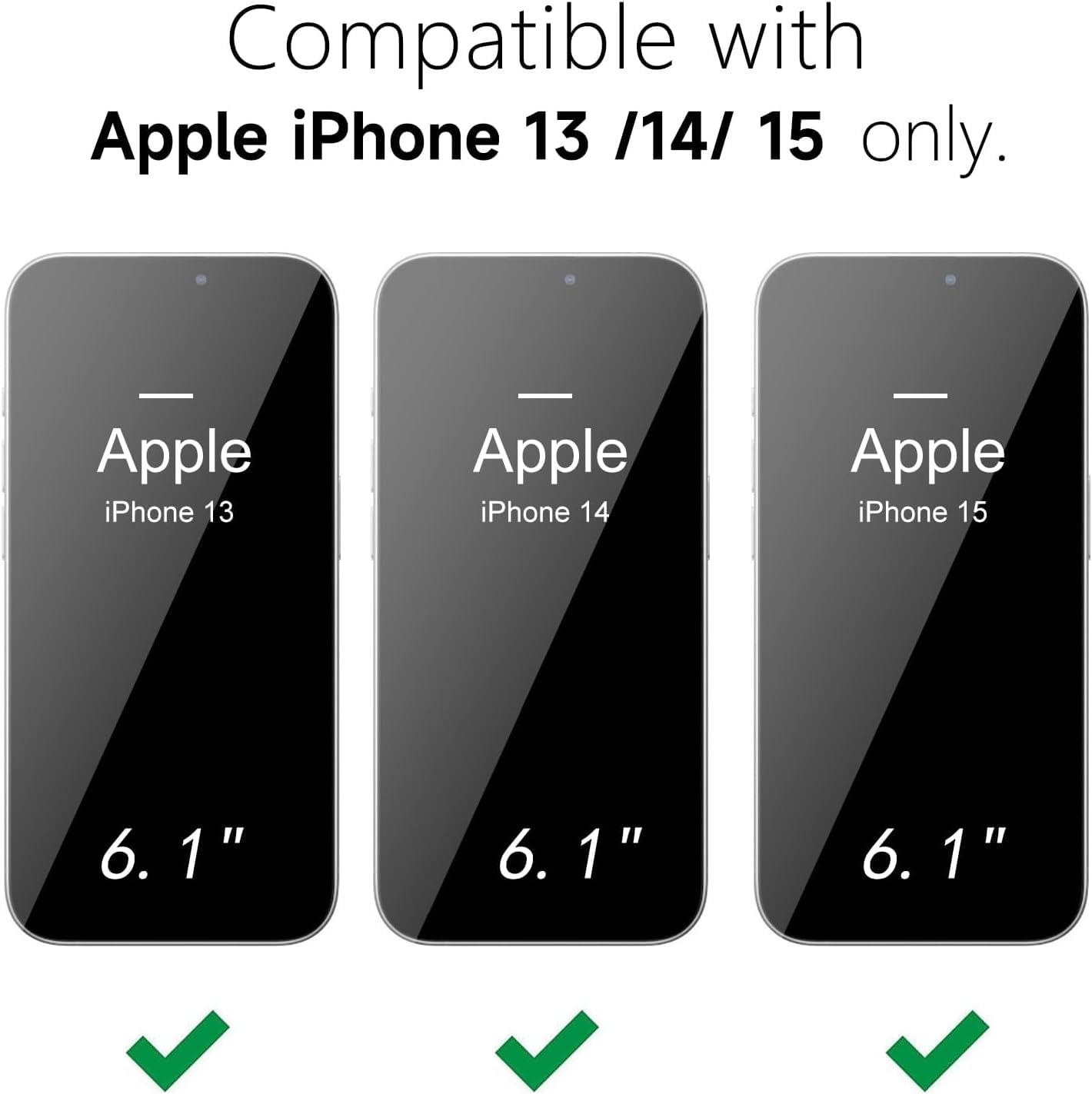 Slim Clear Case For Iphone 15 Iphone 14 Iphone 13 Case, Transparent Hybrid Hard