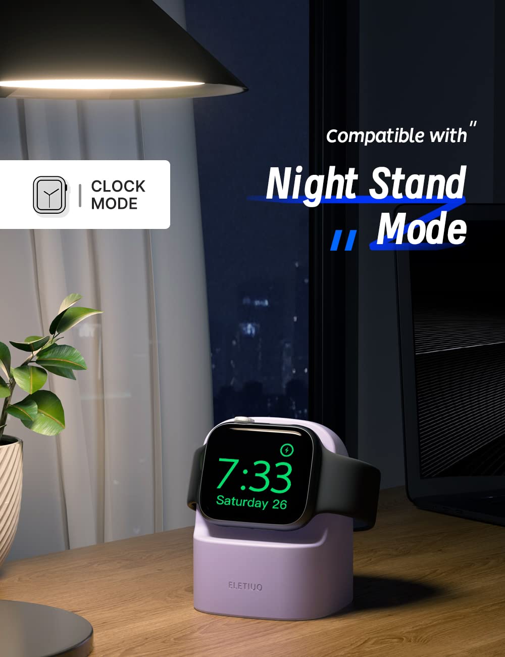 Stand Apple Watch Series 49/46/45/44/42/41/40/38Mm Iwatch Ultra2/Ultra/10/9/8/Se