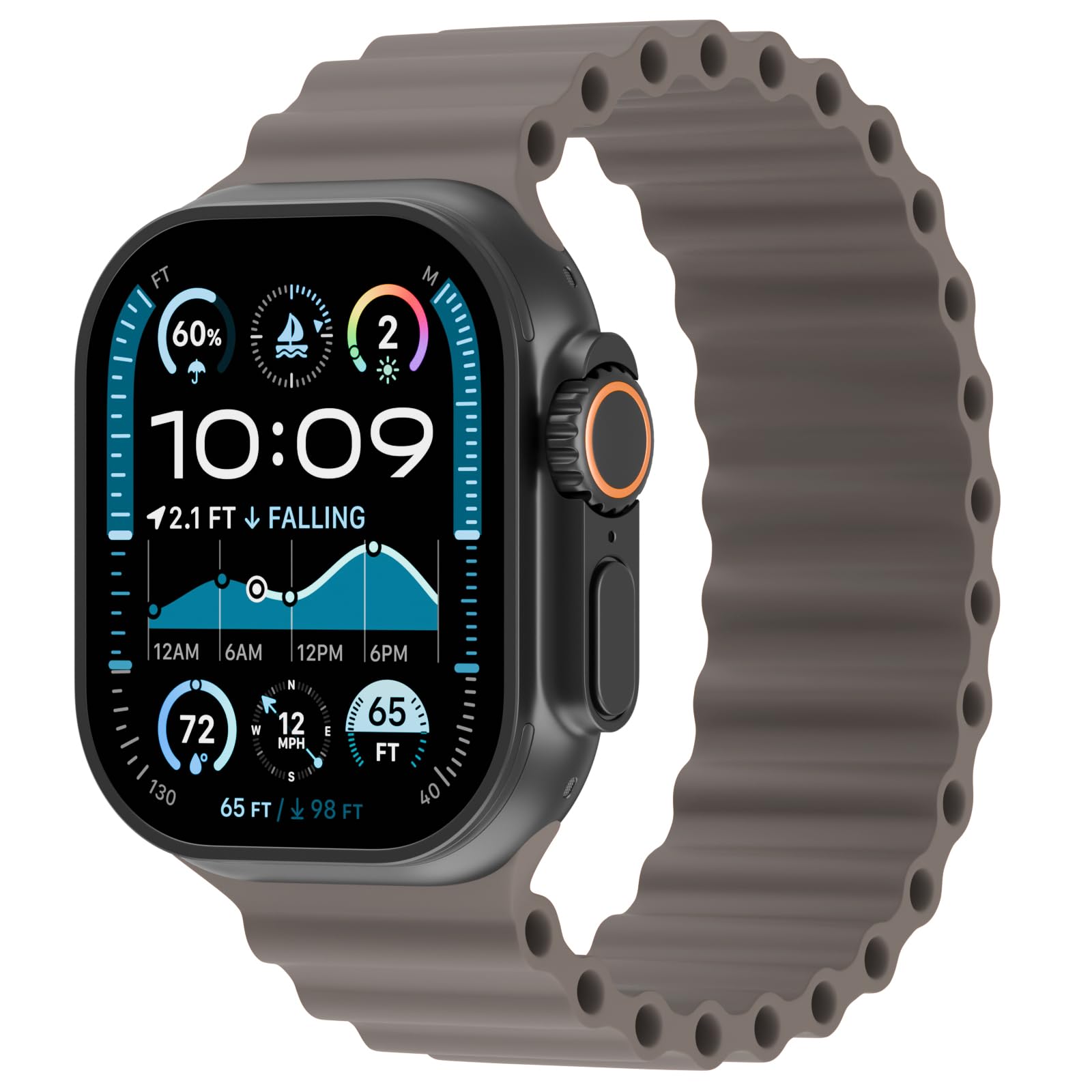 Sport Solo Loop Compatible with Watch Band 49mm 46mm 45mm 44mm 42mm 41mm 4
