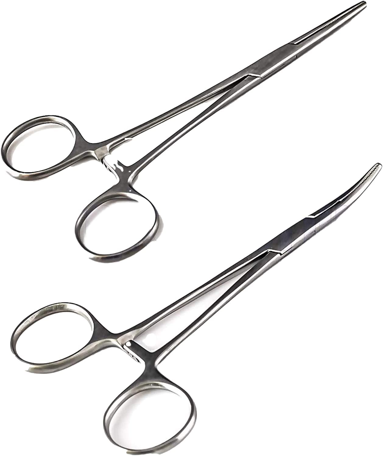 Versatile Angling Tools with 2pc 5 Inch Fishing Forceps Set - Stainless S