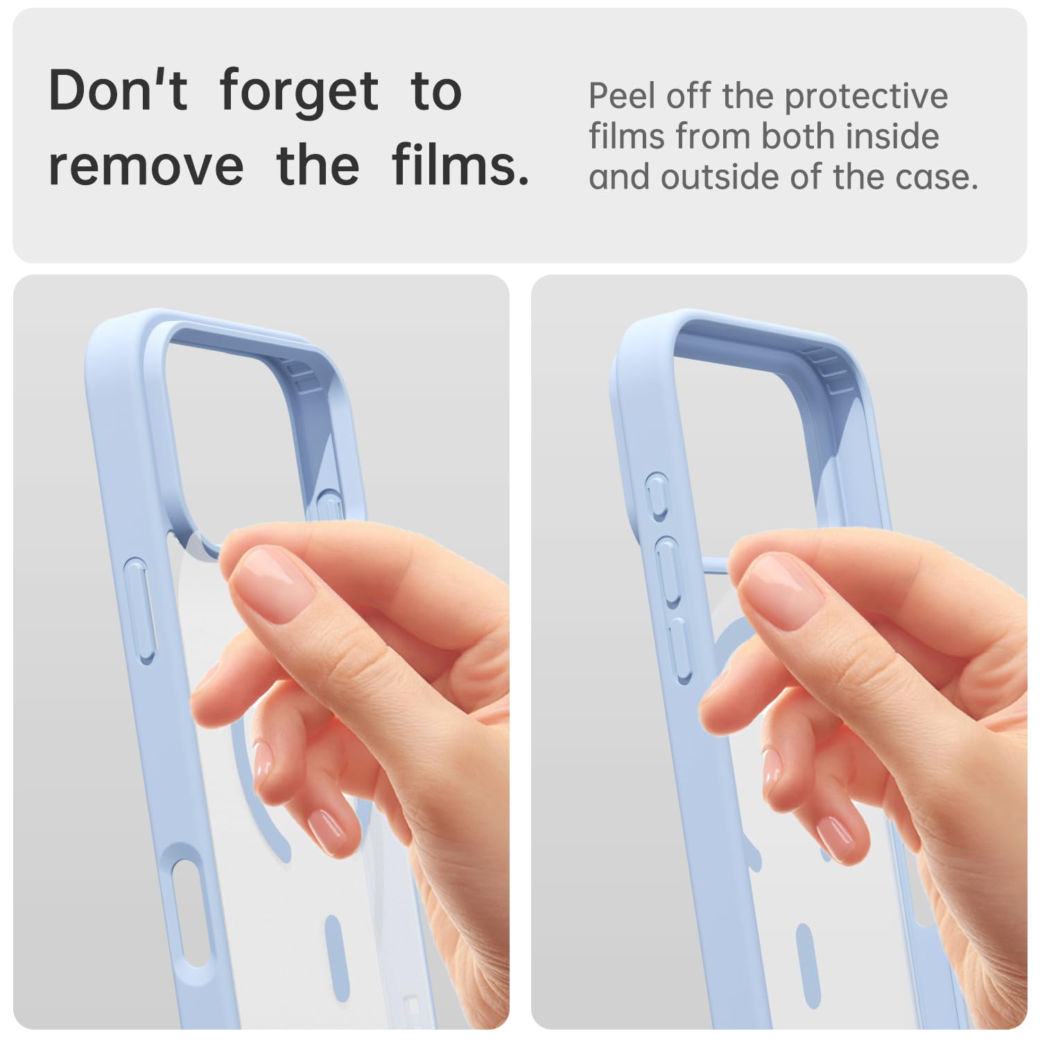 Iphone 17 Pro Case Clear Magnetic Magsafe, Cute Thin Slim Transparent Anti-Yello