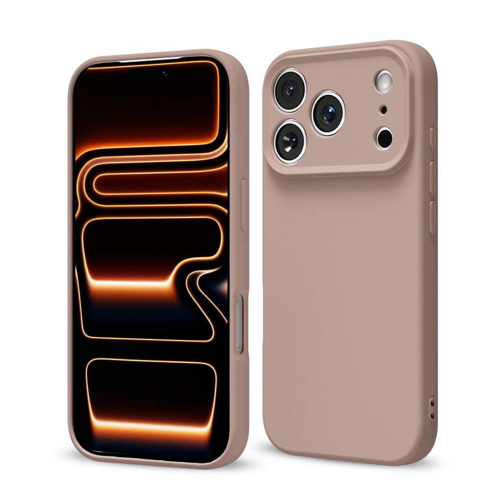 Iphone 17 Pro Phone Case Liquid Silicone, Thin Ultra Slim Minimalist Phone Cover