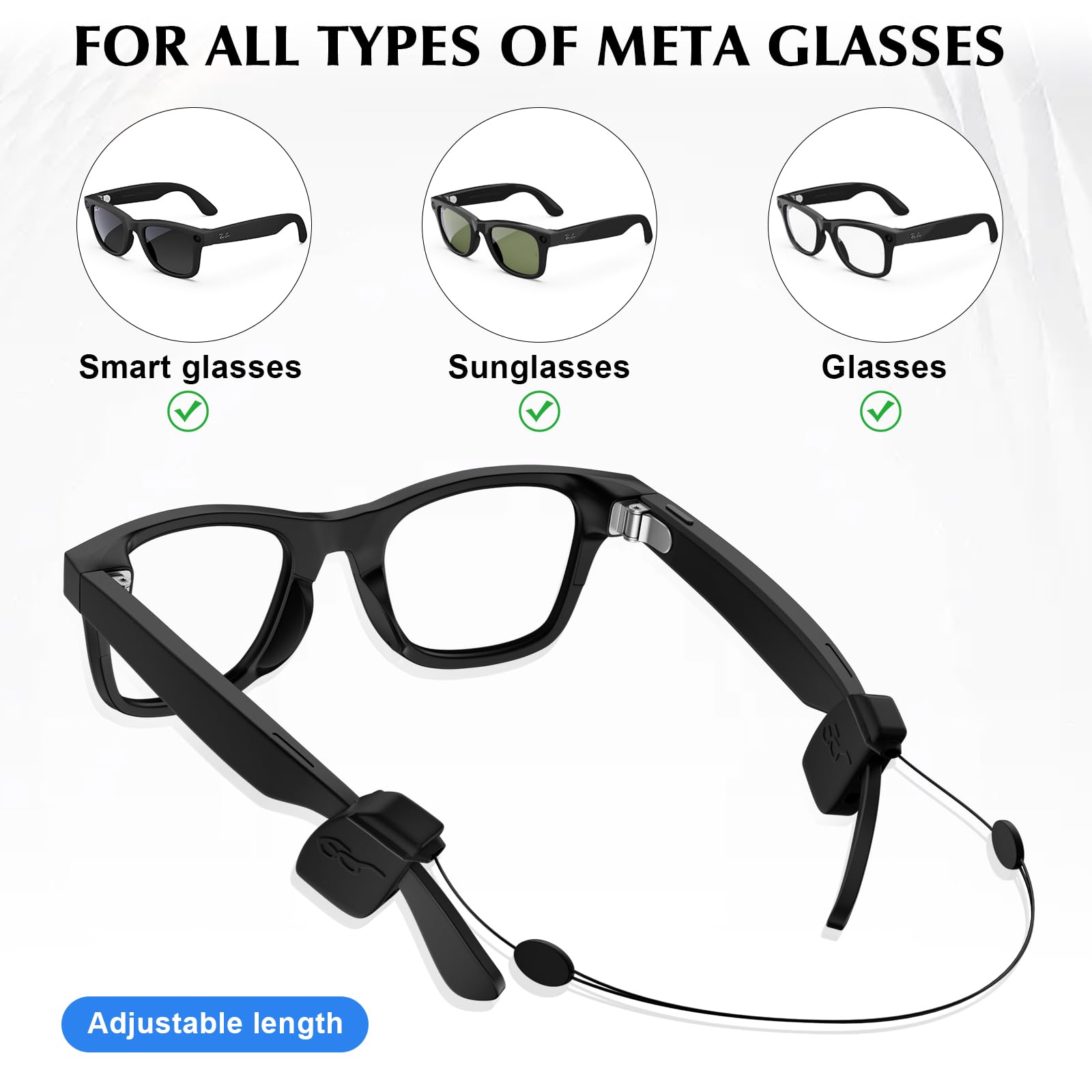 Accessories Kit For Ray-Ban Oakley/Meta Wayfarer/Headlin