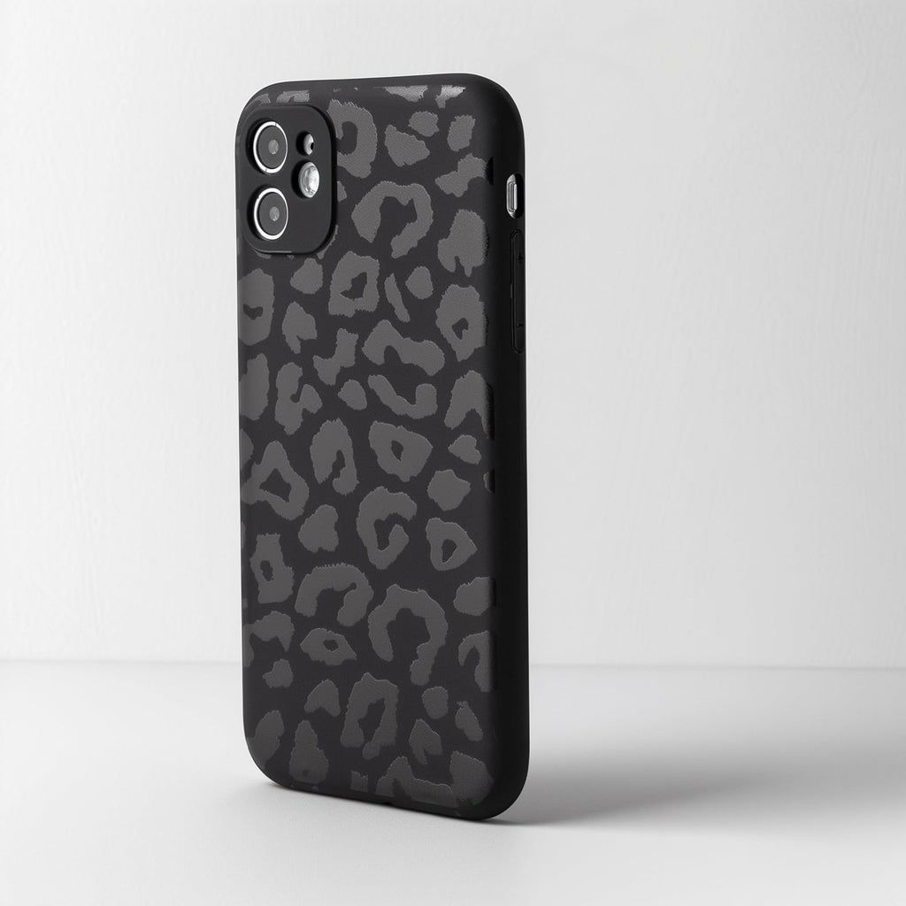 Phone Case Compatible with iPhone 11, Leopard Aesthetic Animal Pattern, Sof