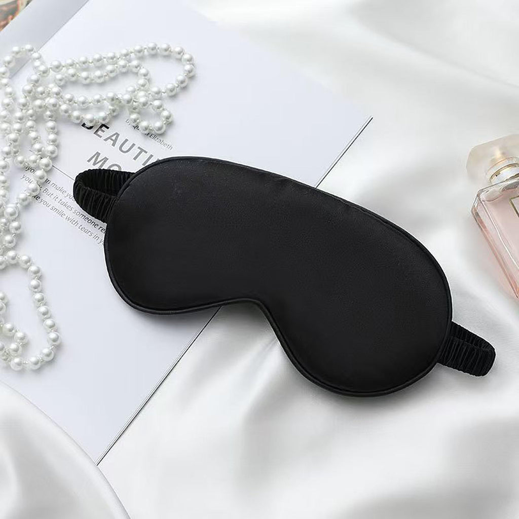 Sleep Mask for Women & Men, 100% Blackout Silky Eye Cover, Zero Eye Pressur