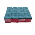 Billiard/Pool Cue Chalk Box, 12 Cubes, Blue