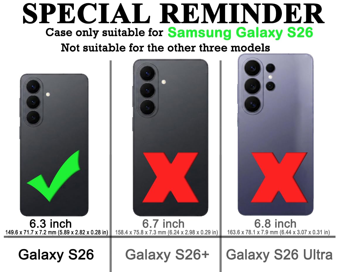 S26 Case: Women Girls Reinforced Corners Tpu Shock-Absorption Flexible Gradient