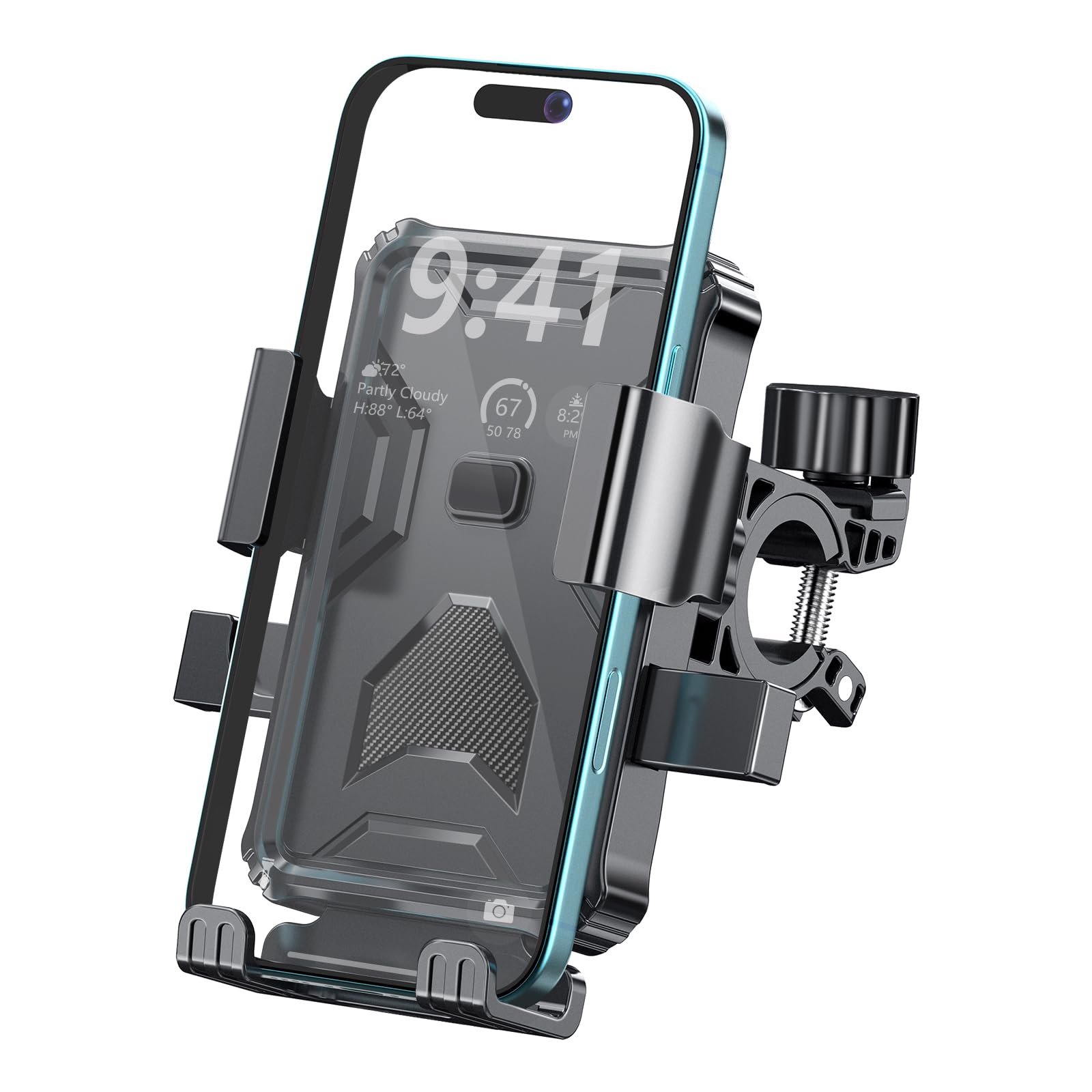 Holder, Handlebar Phone Mount for Bike and Motorcycle, Electric Scoot