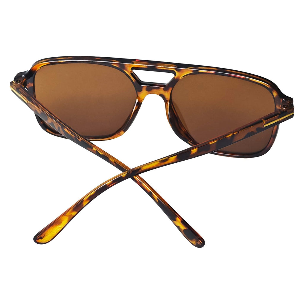 Aviator Sunglasses for Women Men Retro Rectangle Trendy Square Shades Su
