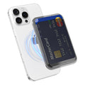 Wallet Clear Compatible with Magsafe Wallet, Slim Thin Translucen
