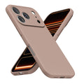 Iphone 17 Pro Phone Case Silicone, Minimalist Ultra Thin Slim Soft Rubber Gel So