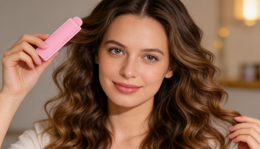 Sponge Hair Rollers 14 Pack — 2.4" Soft Sleep-In Curlers for Heatless Curls & St