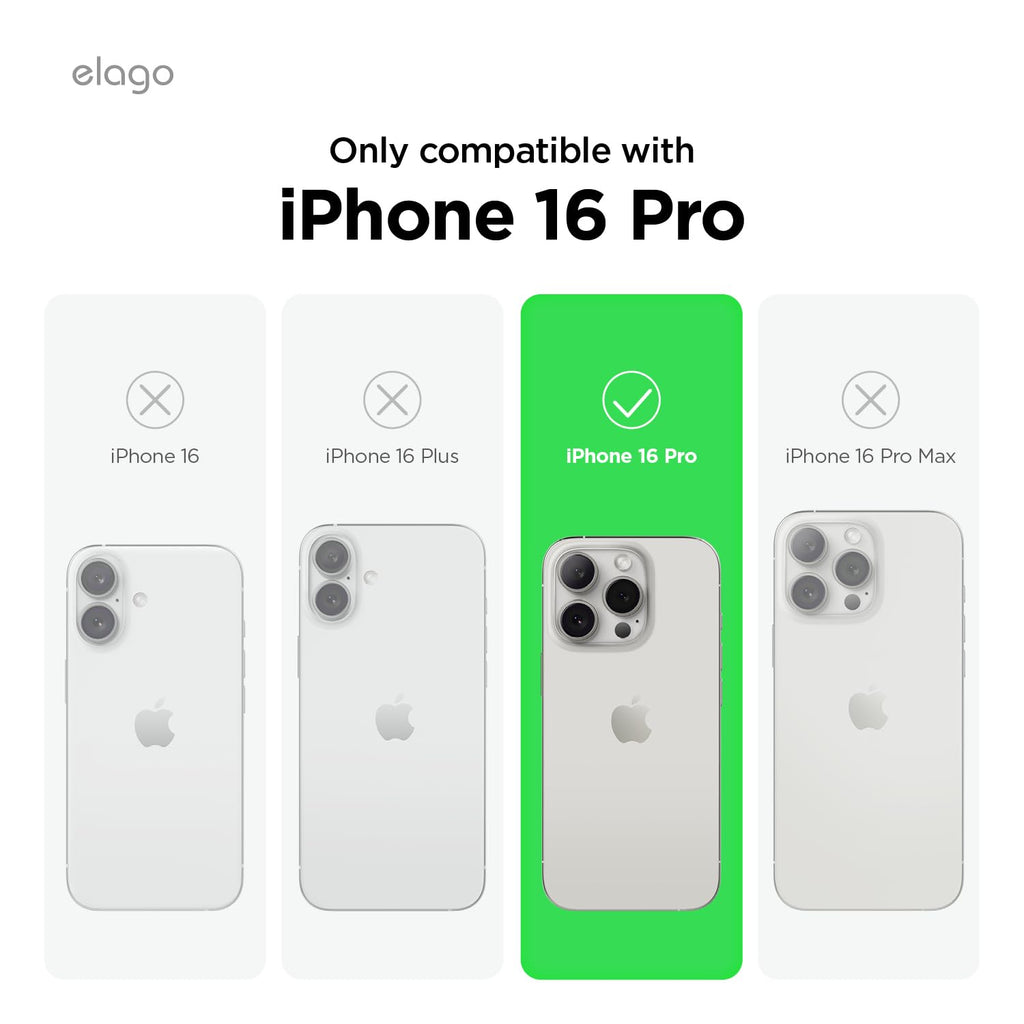 16 Pro Case, Premium Liquid Silicone Case, Full Body Protective Cover, Shockproo