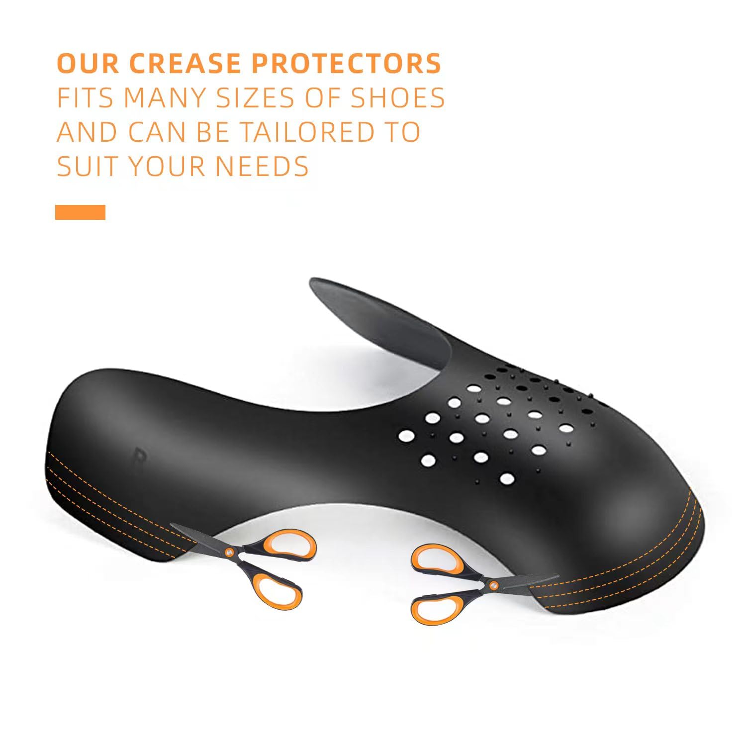 8 pairs Shoe Toe Crease Protector for Sneaker, Anti-Wrinkle Shoes Crease Protect