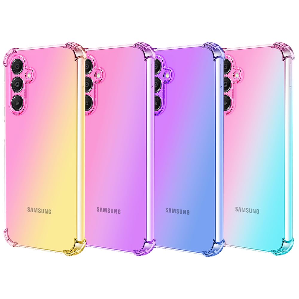for Galaxy A16 5G Case: Women Girls with Screen Protector Reinforced Corners TPU