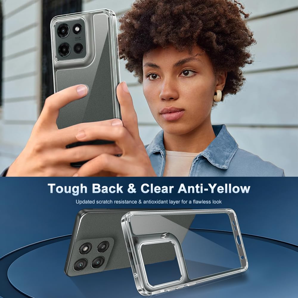 with Motorola Moto G 2026/2025 Case, Moto G Play 2026 Phone Case with Screen Pro