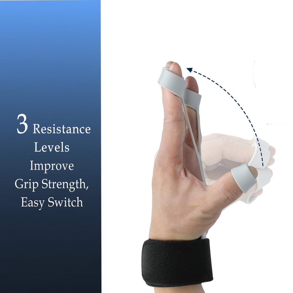 Excellent Hand Exerciser with Wrist Support, Stress Balls for Adults，Exerciser B