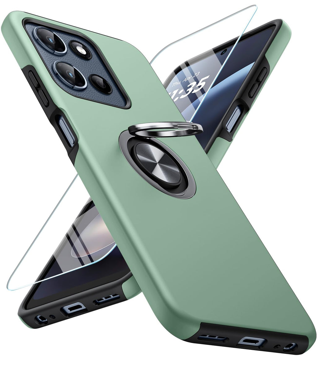 for Motorola Moto G 2025/2026 Case, Moto G Play 2026 Case with Screen Protector,