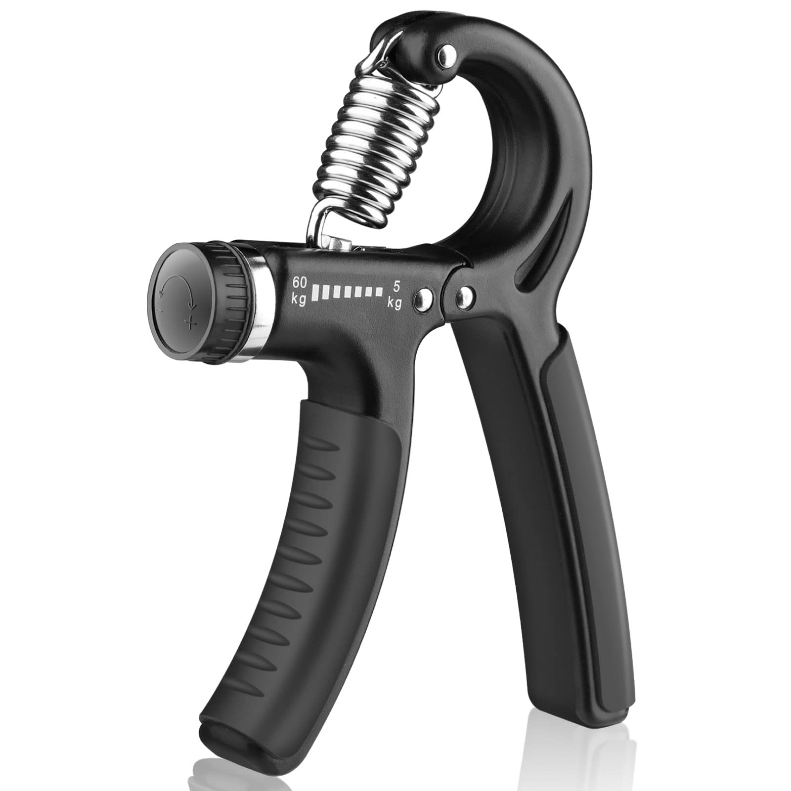 Grip Strength Trainer, Hand Grip Exerciser Strengthener with Adjustable Resistan