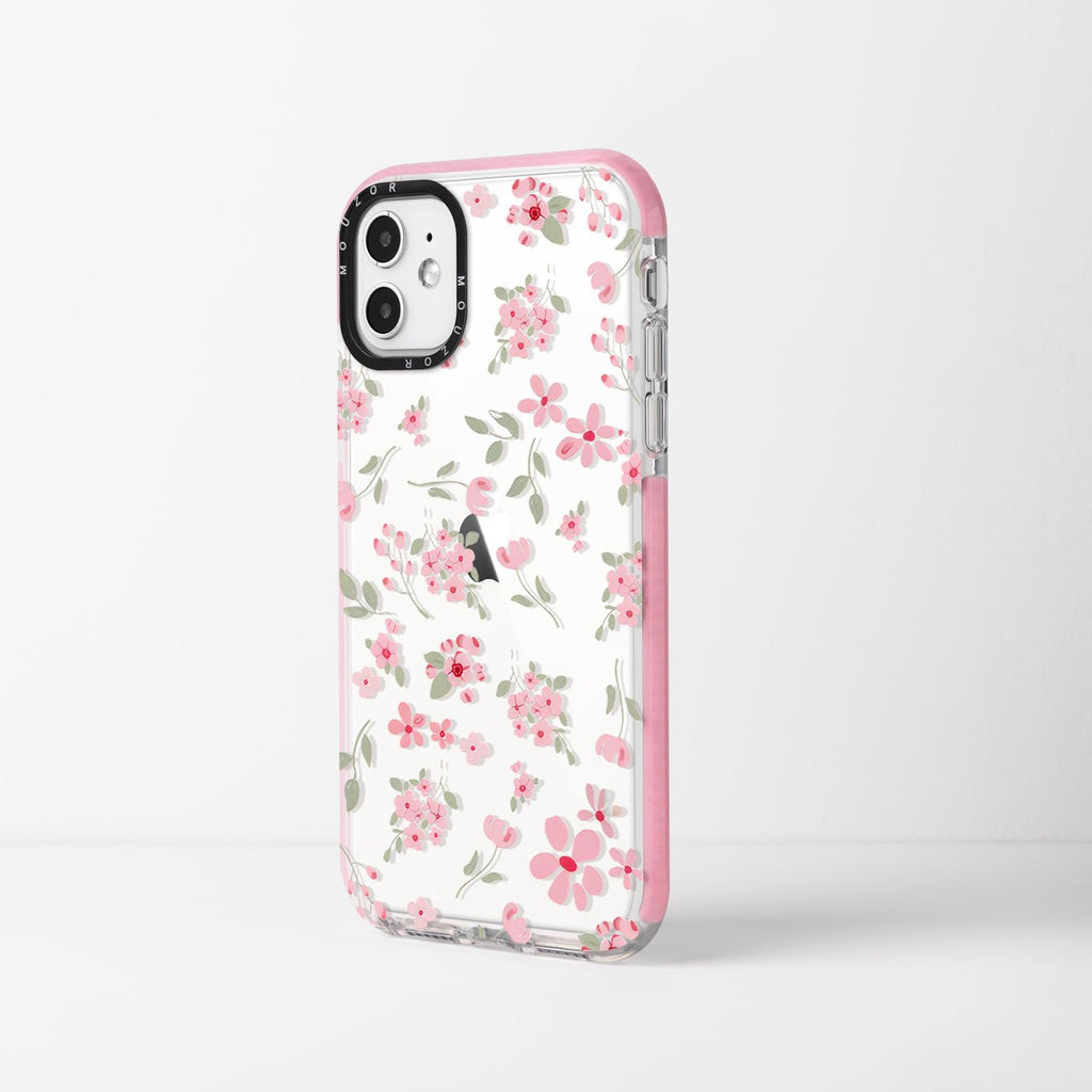 Flowers Phone Case Compatible with iPhone 11, Cherry Blossom Aesthetic Flor