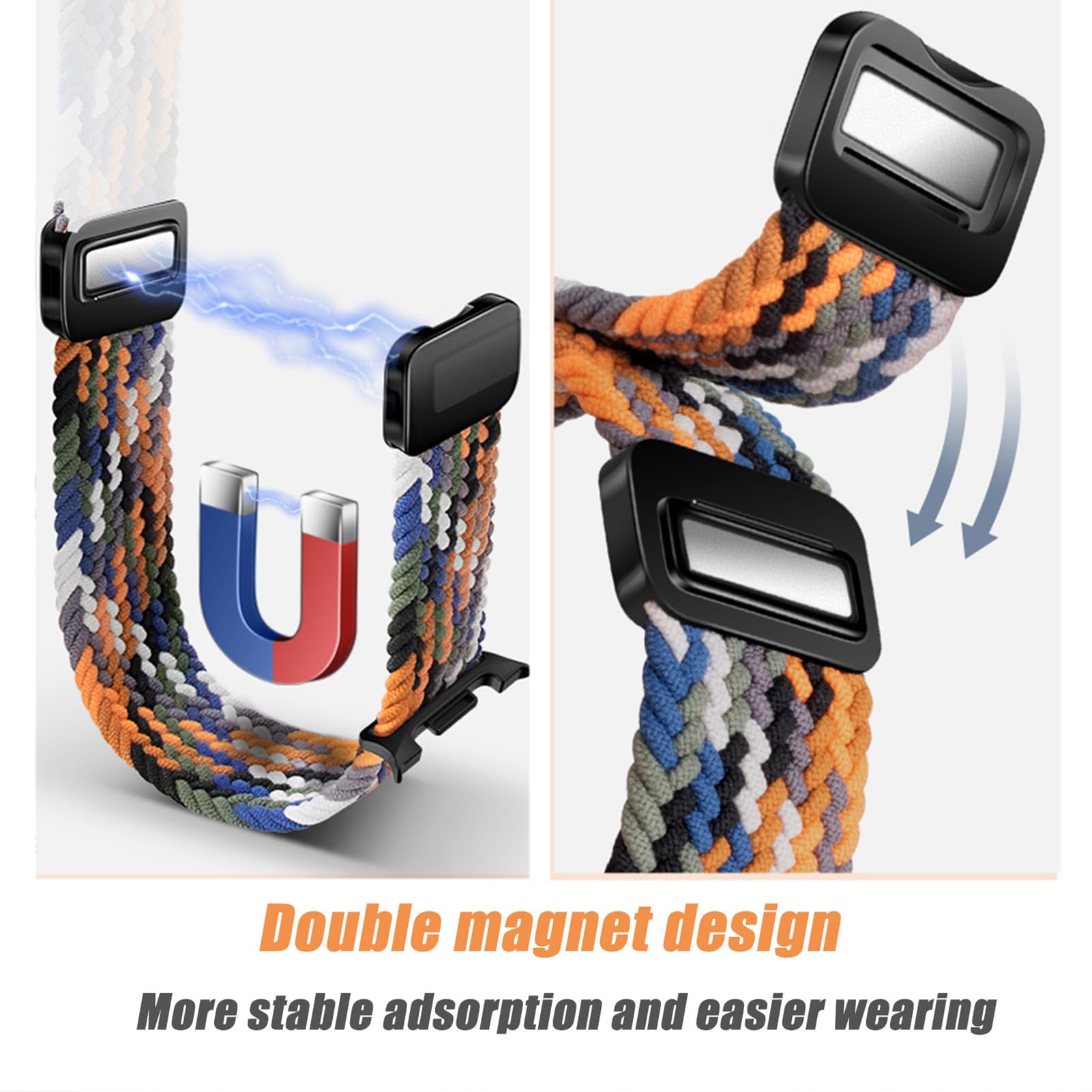 Magnetic Bands Compatible with Samsung Galaxy Watch 8 Band 40mm 44mm/Galaxy Watc