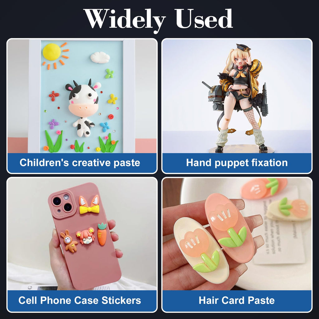 Dots Double- Sided Sticky Tack - Strong and Traceless Adhes