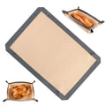 Baking Mat with Buckle — No-Leak Non-Stick Oven Liner with Snap-Lock Corners