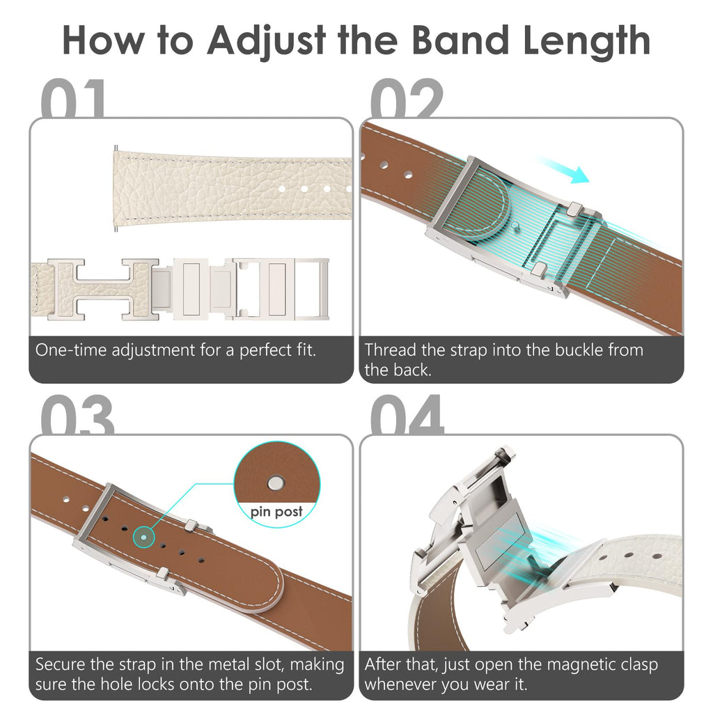 Magnetic Watch Band Compatible for Samsung Galaxy Watch 7 Band 40mm 44mm 42mm 46