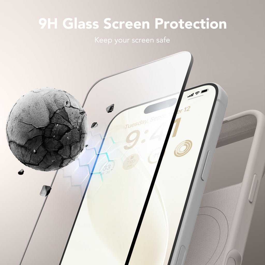 For Iphone 17 Pro Case, Magsafe, [Screen Protector + Camera Lens Protector], Liq