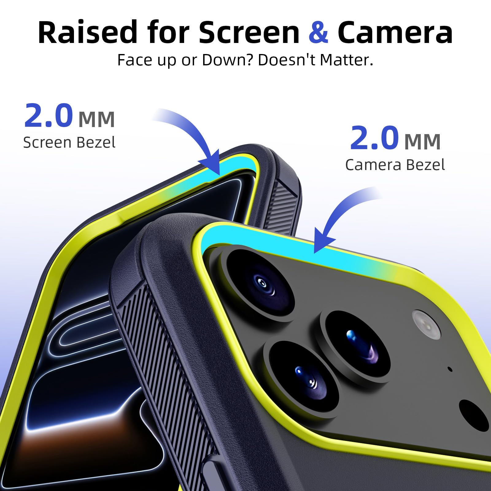 Iphone 17 Pro Max Case, Heavy Duty Drop Protection Screenless Dual Layer Shockpr