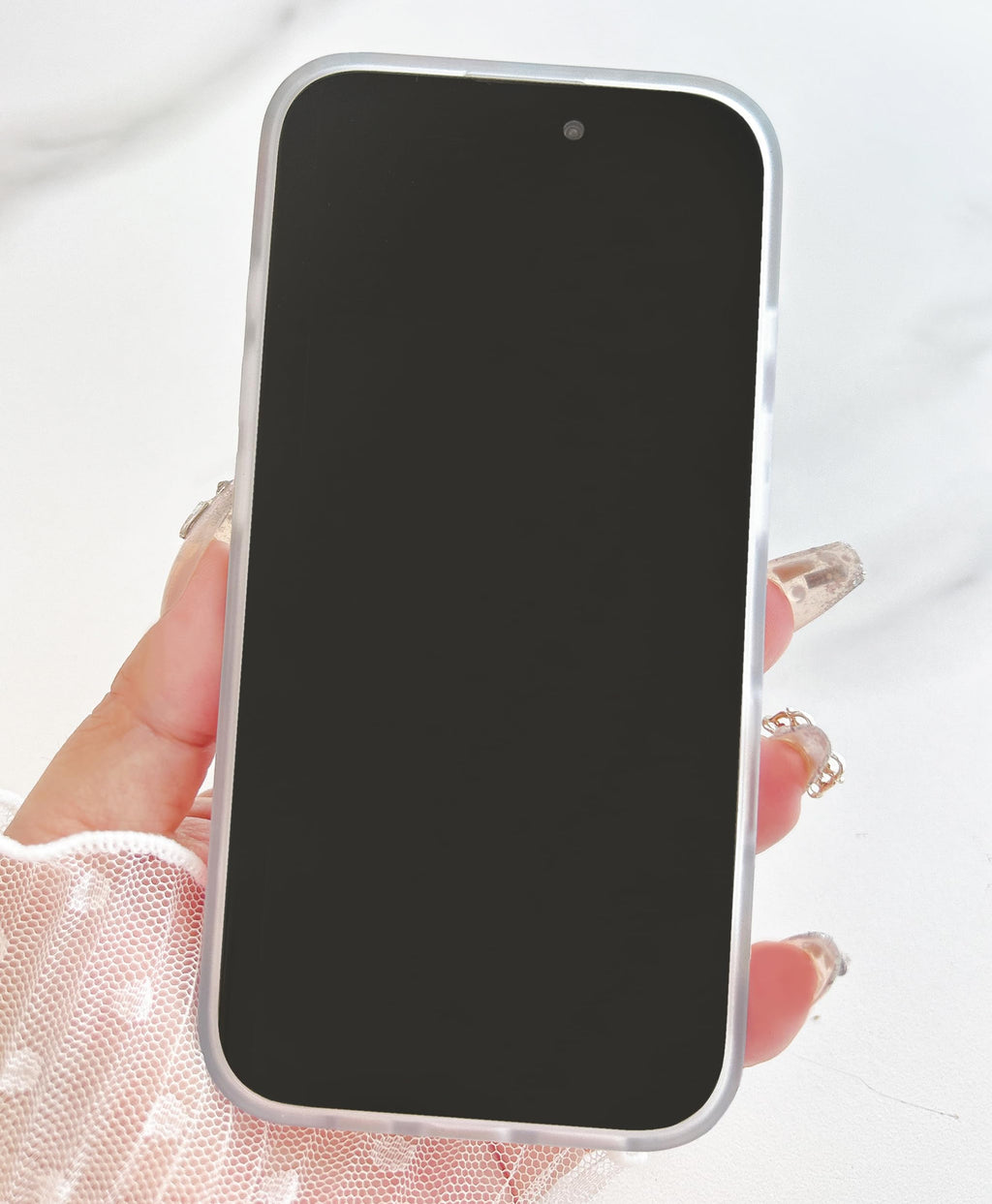 for iPhone 16 Case,Cute Garden Flowers Design for Girls Women,Soft Bu