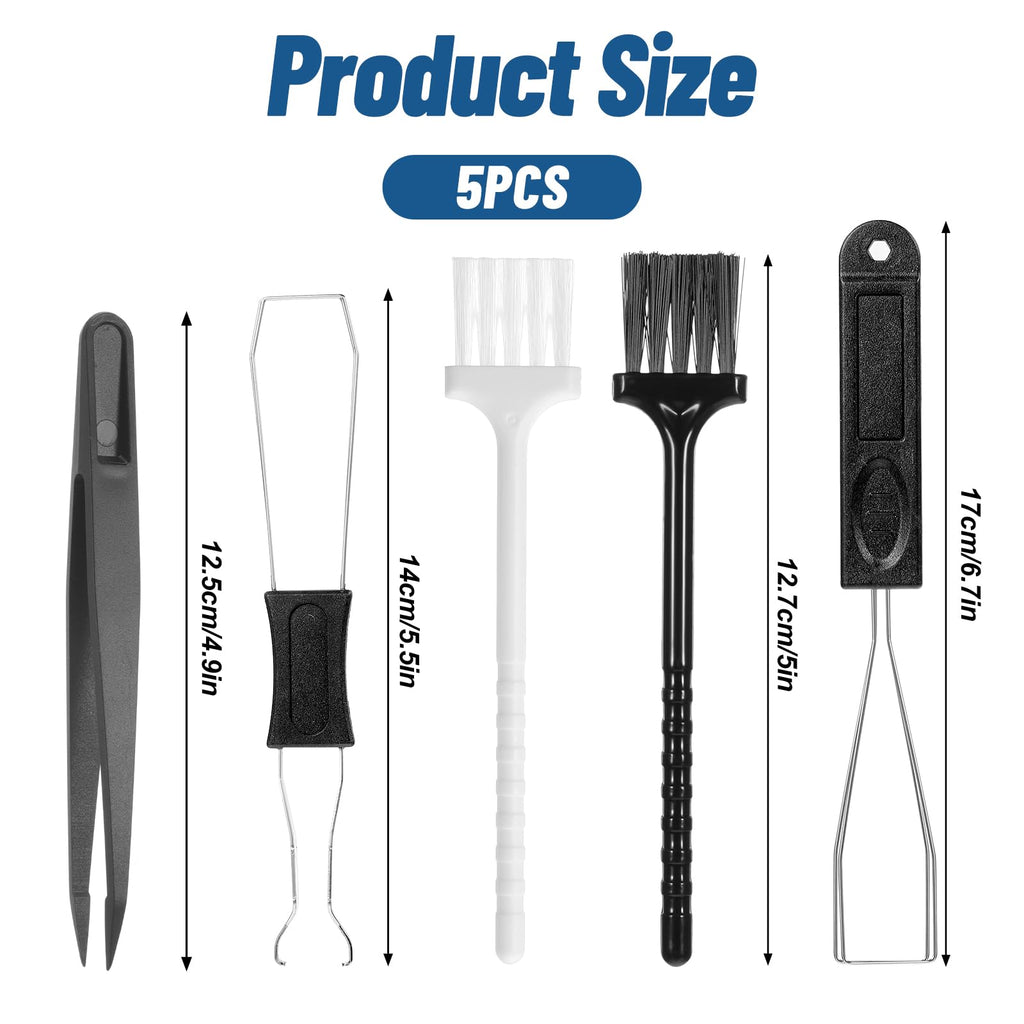 Remover Tool Set Includes 2 PCS Stainless Steel Keycap Puller with 2