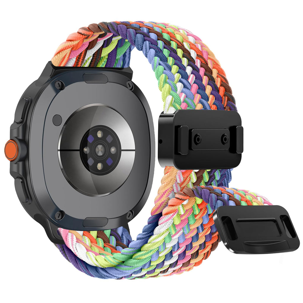 Stretchy Braided Bands Compatible with Samsung Galaxy Watch 8 Band 40mm 44mm/Gal