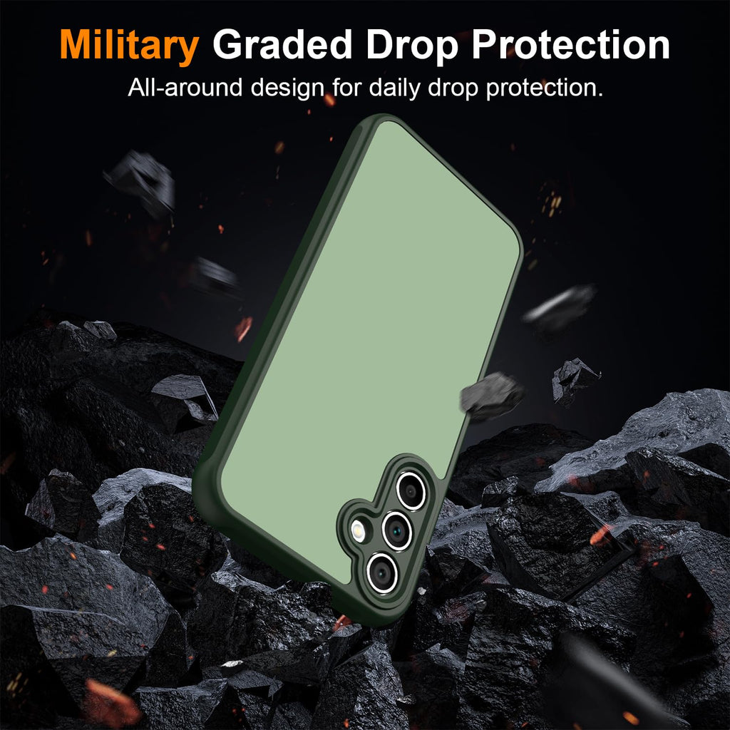 Galaxy A15 5G Case - Slim Matte Dual-Tone, Non-Slip & Anti-Fingerprint Protectio