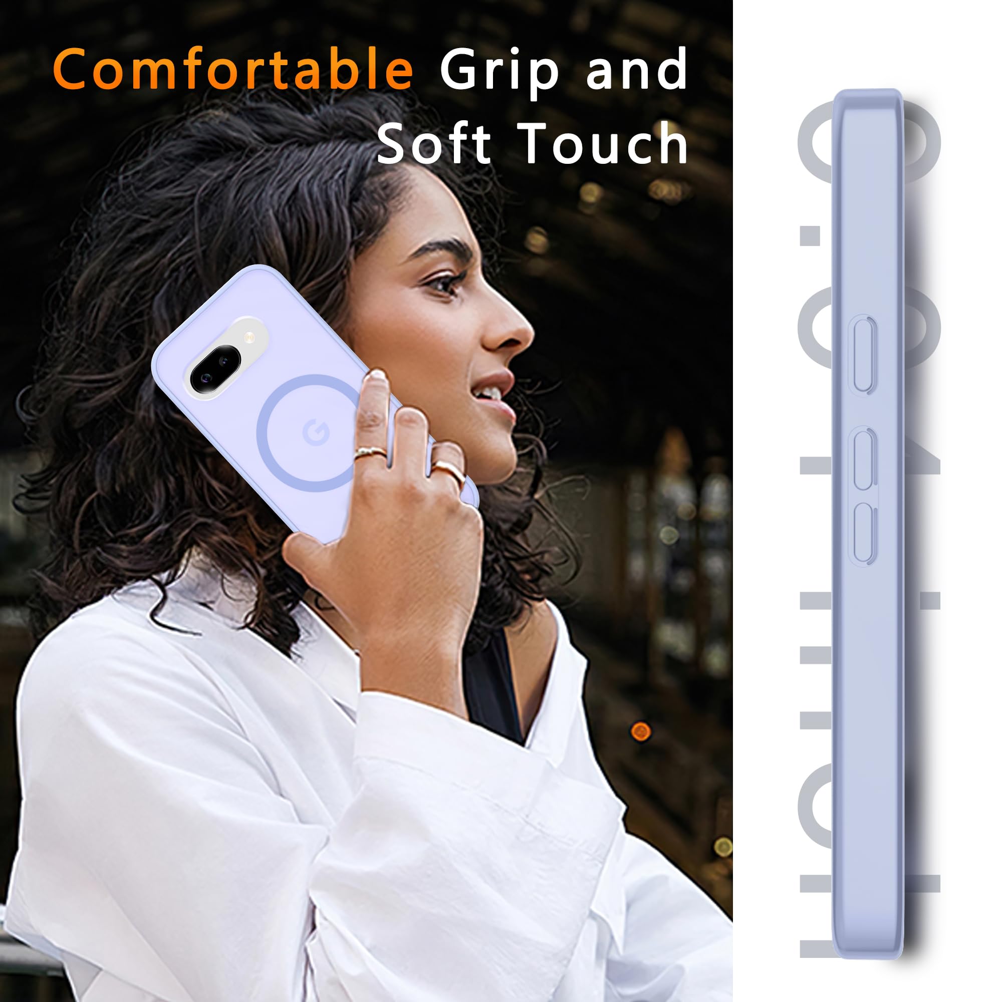 Phone Cover for Google Pixel 9a Case | with 1 Screen Protector, Compatible with