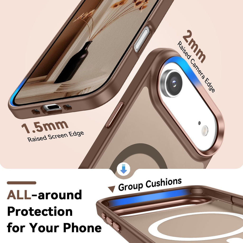 for iPhone Air Case 2025, [Compatible with MagSafe] Translucent Matte S