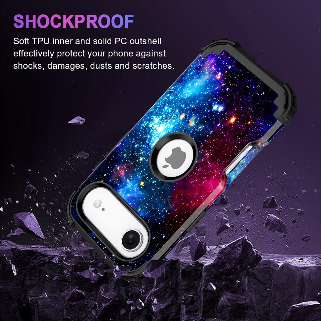 Iphone Air Case/Iphone 17 Air Case,Glow In The Dark Three Layer Heavy Duty Shock