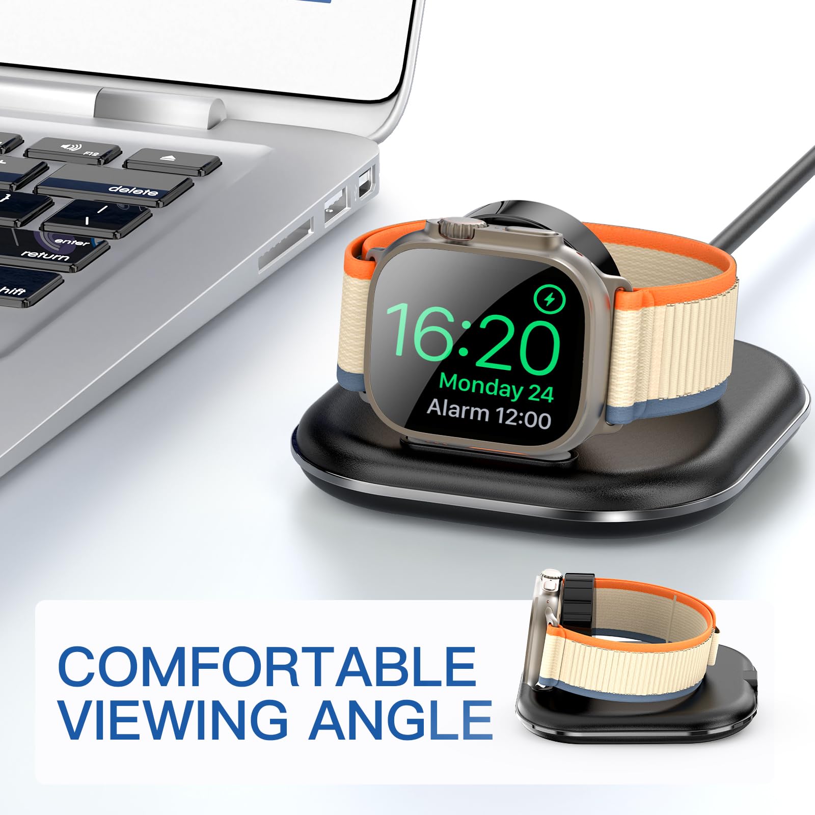 Watch Magnetic Charging Dock - Fast Magnetic Charger Stand, Apple Watch Series 2