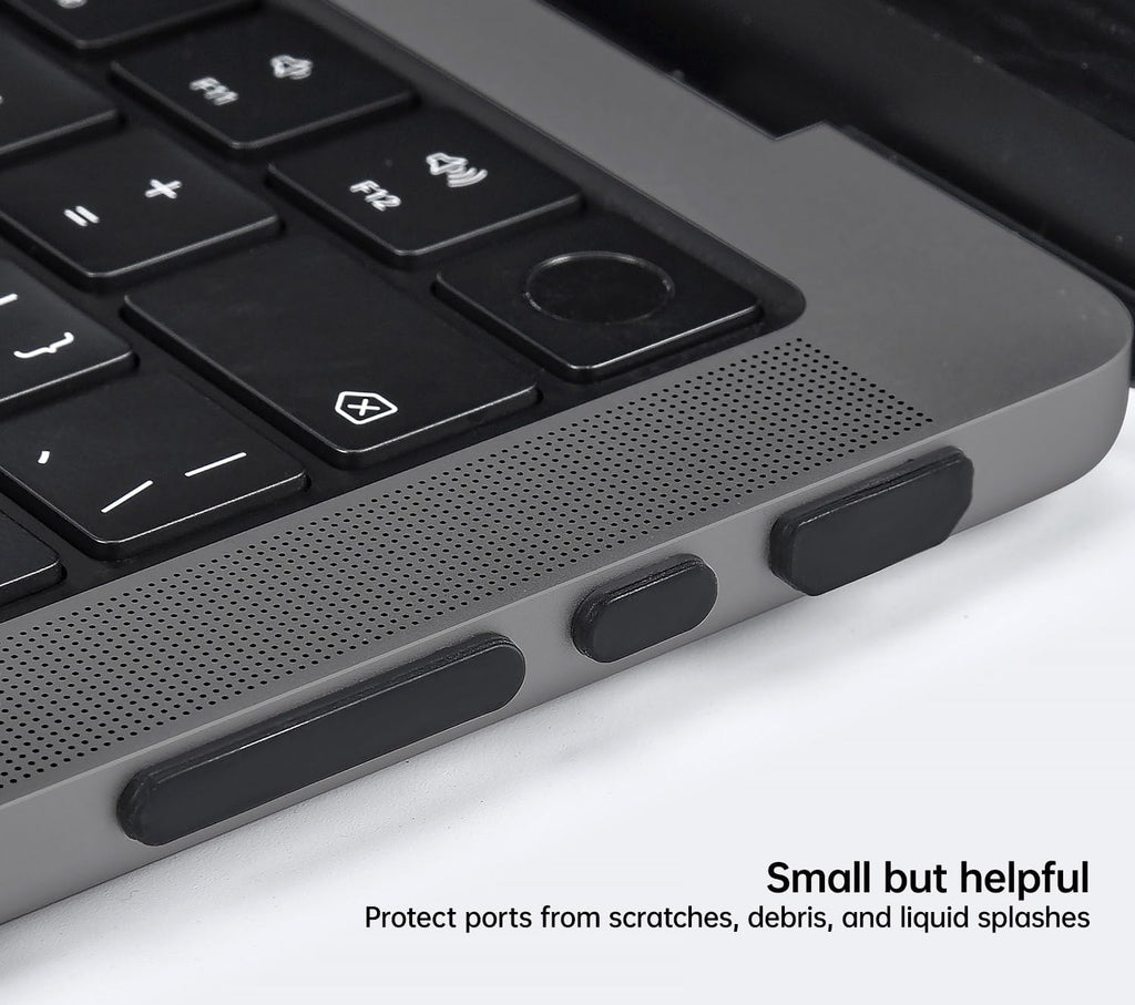 Dust Plug Cover Accessories for 2026-2021 MacBook Pro 14" 16" M5 M4 M3