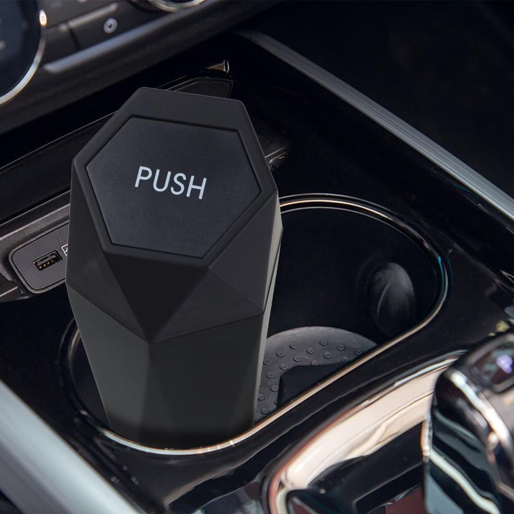 Trash Can, Car Trash Bin With Lid, Car Accessories For Women Interior, Car Garba