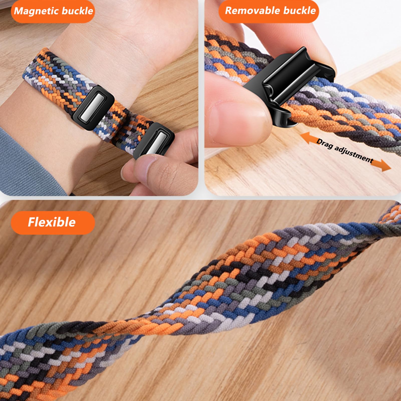 Magnetic Bands Compatible with Samsung Galaxy Watch 8 Band 40mm 44mm/Galaxy Watc