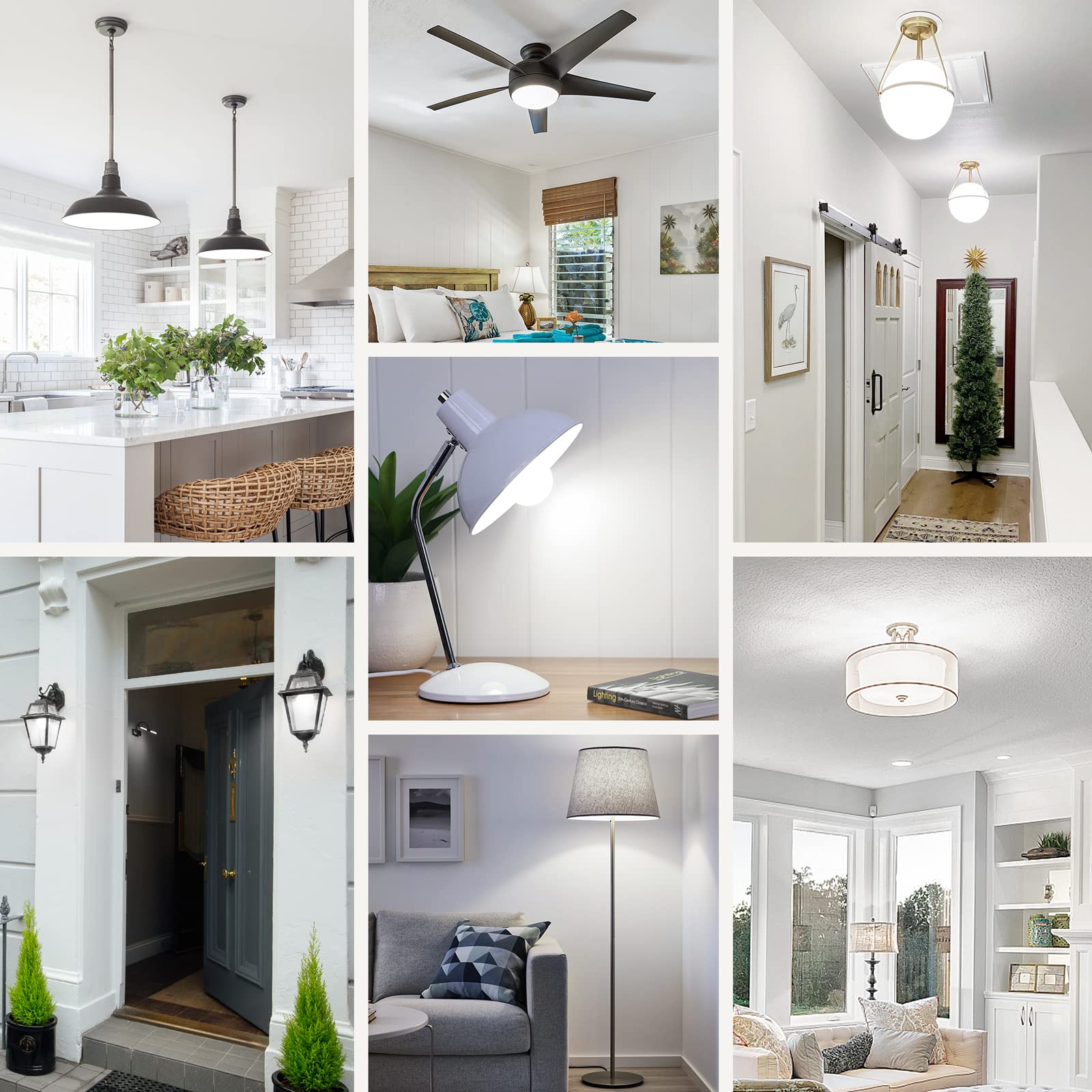 Led Light Bulbs, 100 Watt Equivalent Led Bulbs, Daylight White 5000K, 1500Lm, E2