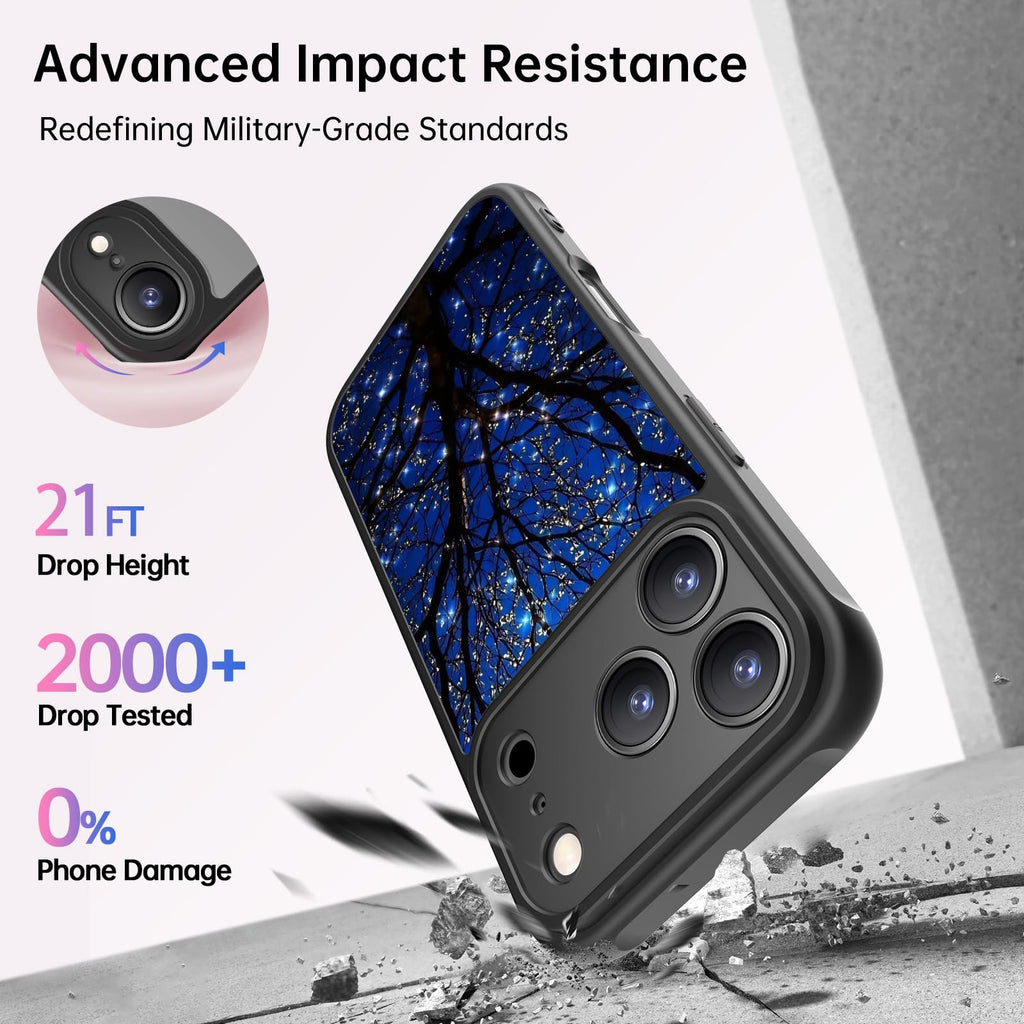 Iphone 17 Pro Phone Case Cute - Wireless Charging & Military-Grade Protection -