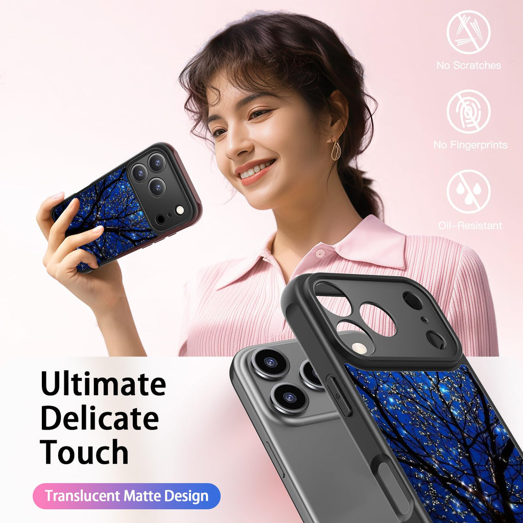 Iphone 17 Pro Phone Case Cute - Wireless Charging & Military-Grade Protection -