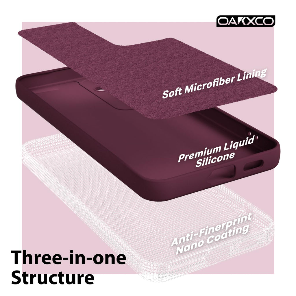 Samsung Galaxy S24 Phone Case Liquid Silicone, Thin Slim Soft Rubber Gel Tpu Pla