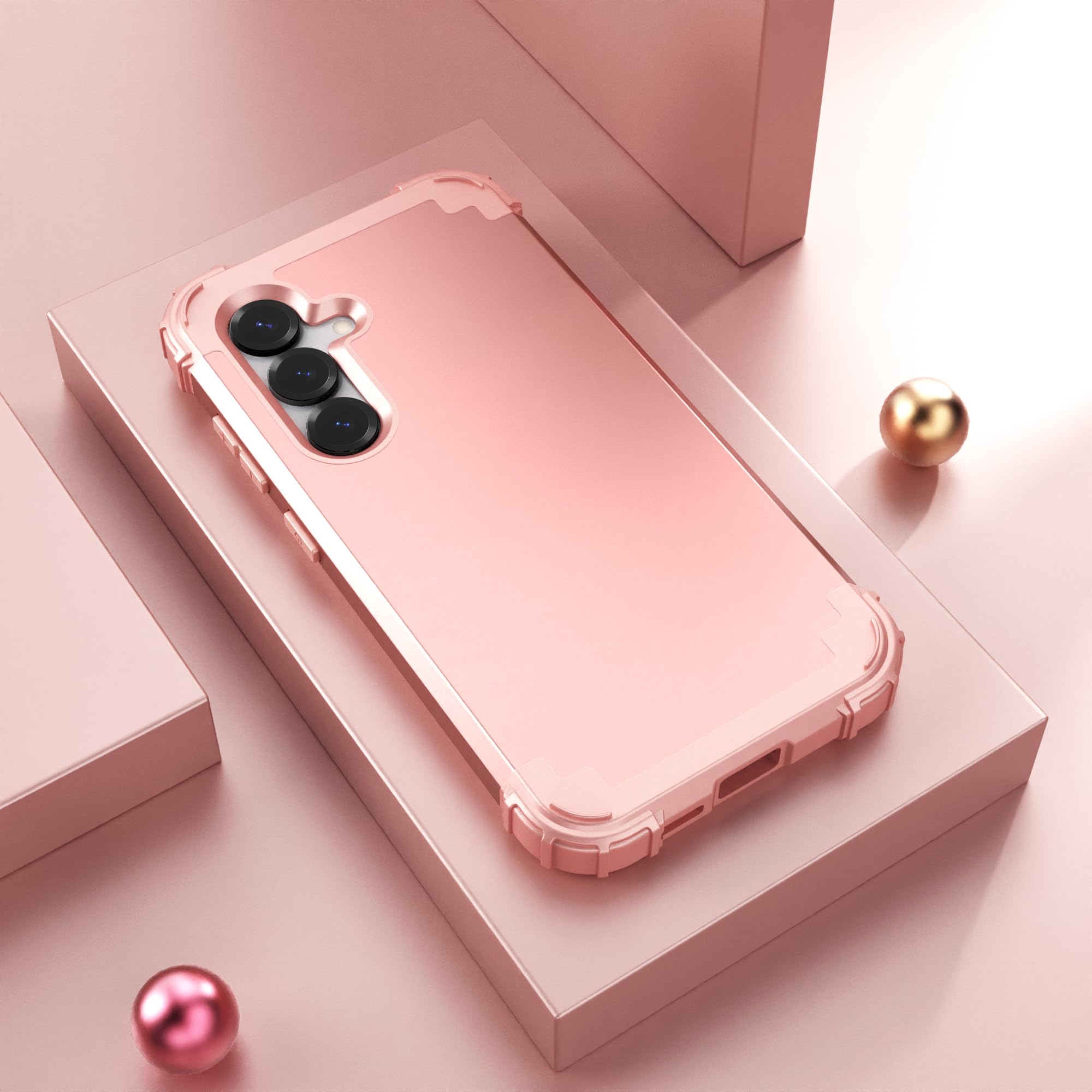 S26 5G Case | Hybrid 3-in-1 Shockproof & Screen Protector | Heavy-Duty Protectio